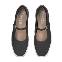 Square Toe Mary Jane Leather