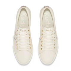 Jump Kick Duo Leather Metallic Lace Up