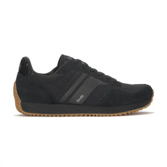 Rena Nylon/Suede Snake Heel Lace-Up