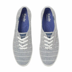 Champion Chambray Lurex Stripe Lace-Up
