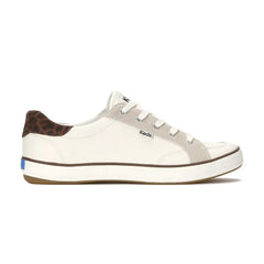 Center III Leather/Suede Jaguar Heel Lace-Up