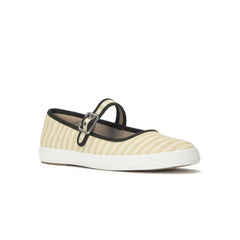 Maisie Mary Jane Printed Stripe Twill