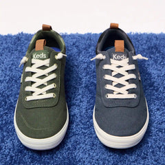 Center III Twill Ombre Plaid Collar Slip-On