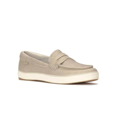 Center III Metallic Suede Loafer
