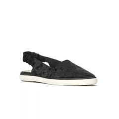 Point Slingback Crushed Velvet