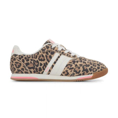 Revival Leopard Suede Lace-Up