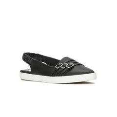 Point Slingback Leather Deco Buckles