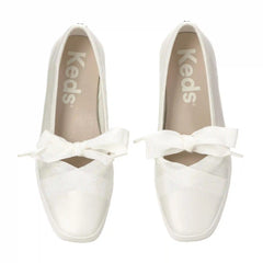 Square Toe Ballet Pearlized Leather