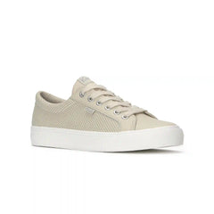 Jump Kick Perforated Leather Lace Up