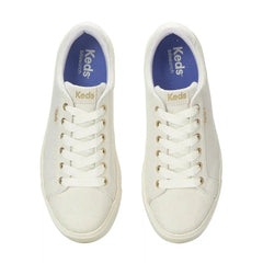 Park Lurex Textile Lace-Up