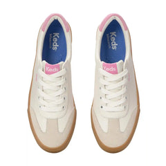 Jump Kick T-Toe Leather/Suede Lace-Up