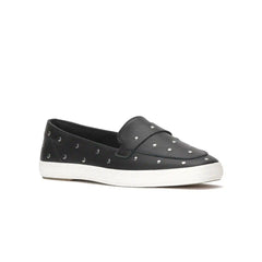 Square Toe Loafer Leather Studs