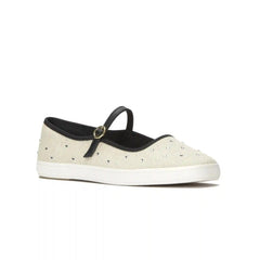 Square Toe Mary Jane Woven
