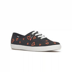 Champion Denim Heart Embroidery Lace Up