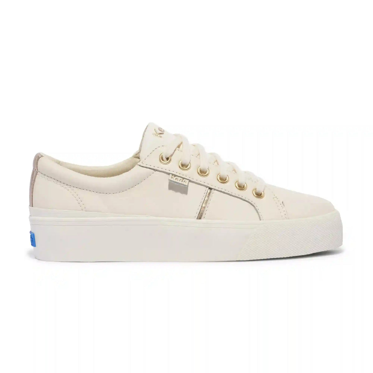 Jump Kick Duo Leather Metallic Lace Up