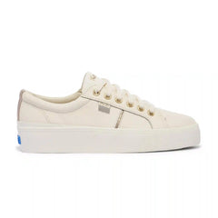 Jump Kick Duo Leather Metallic Lace Up