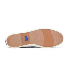 Champion Round Toe Stripe Chambray Slip-On