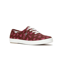 Champion Canvas Print Floral Lace-Up