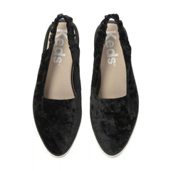 Point Slingback Crushed Velvet