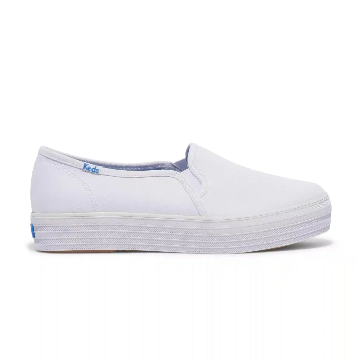 Triple Decker Canvas Slip On