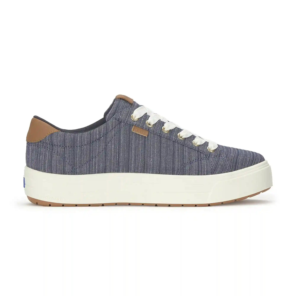 Park Stripe Chambray Lace-Up