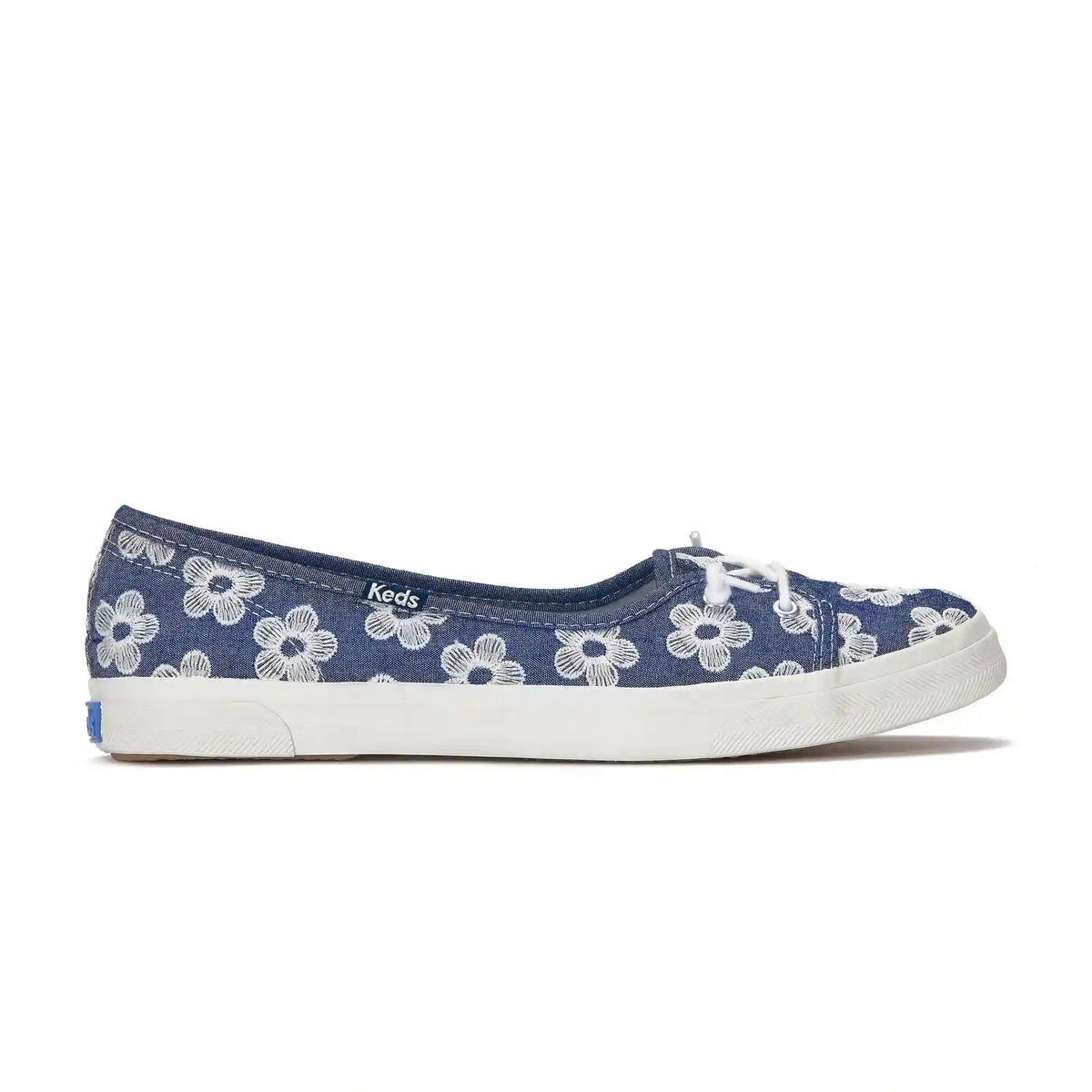 Rillax Champ Mini Chambray Floral Embroidery Slip-On
