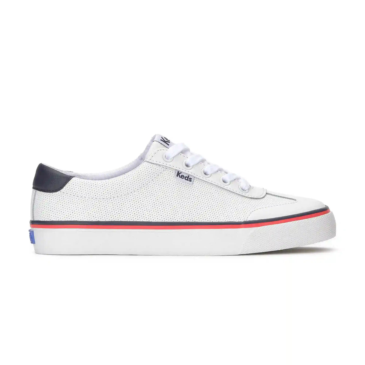 Jump Kick T-Toe Perforated Leather Lace Up