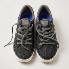 Center III Tweed Lace Up