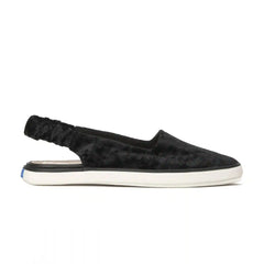 Point Slingback Crushed Velvet