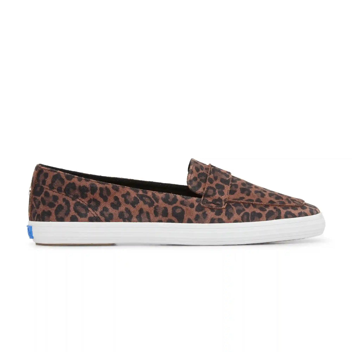 Square Toe Loafer Jaguar Printed Suede