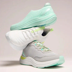 BlissMove Mesh/Suede Lace-Up