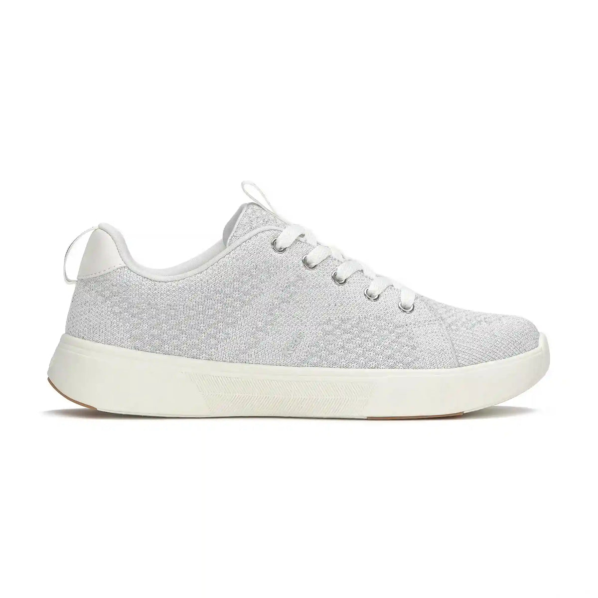BlissWalk Metallic Knit Lace-Up