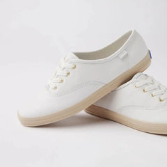 Champion Leather Tone Off Foxing Lace Up