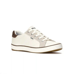 Center III Leather/Suede Jaguar Heel Lace-Up