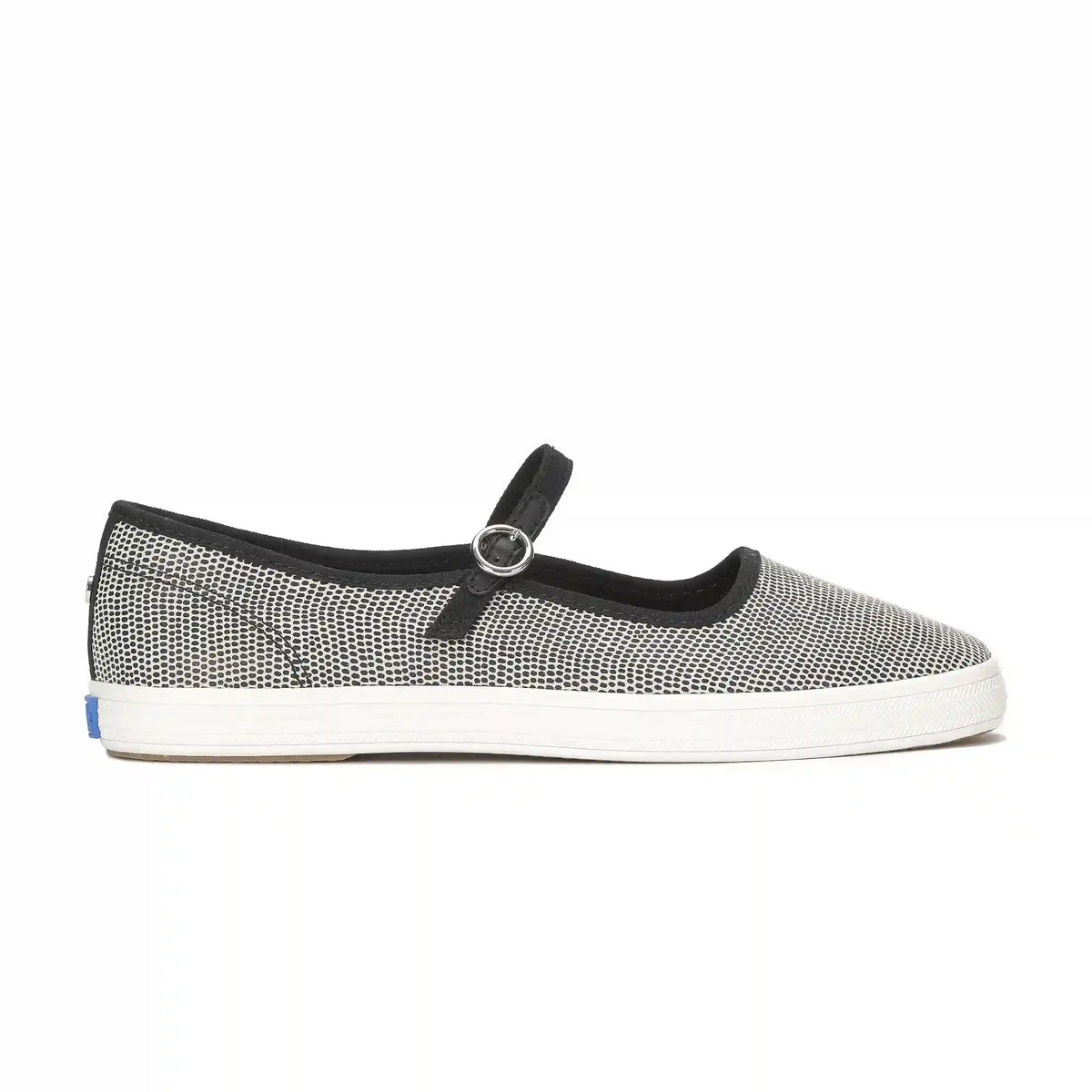 Square Toe Mary Jane Dalmata Leather