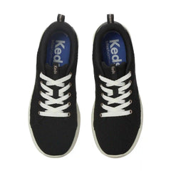 BlissWalk Textured Knit Lace-Up
