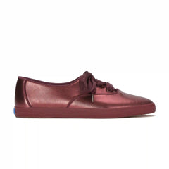 Champion Point Low Wave Metallic Leather Ballet Lace-Up