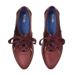 Champion Point Low Wave Metallic Leather Ballet Lace-Up