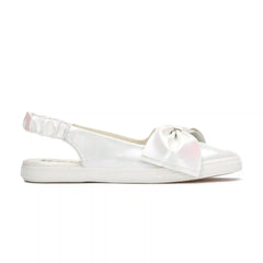 Point Slingback Leather Bow Celebrations