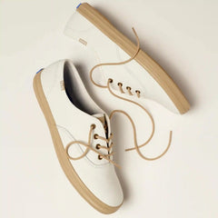 Champion Luxe Leather Round Laces Lace-Up