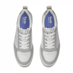 Skyler II Leather Metallic Heel Lace Up