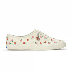 Champion Canvas Rose Embroidery Lace Up