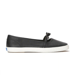 Square Toe Mini Bow Leather