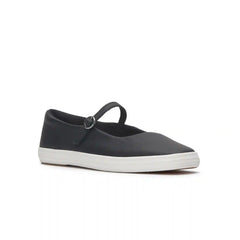 Square Toe Mary Jane Leather
